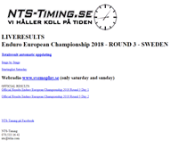 Tablet Screenshot of nts-timing.se